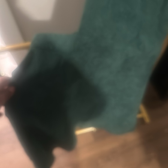 Teal Corduroy Overalls - Picture 3 of 7